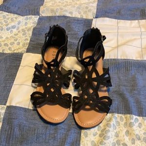 Esprit wedge sandals size 8 barely warn